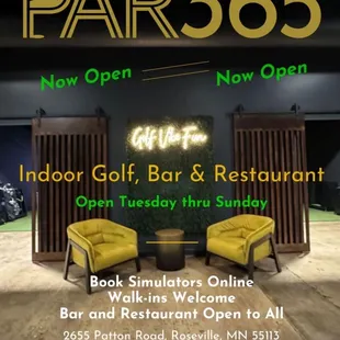 two chairs and a table