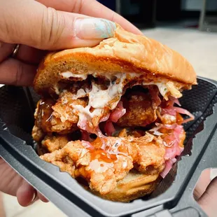 Spicy Fried Chicken Sandwich