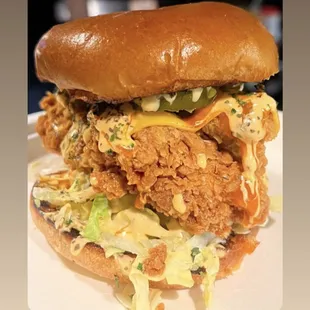 Spicy Fried Chicken Sandwich