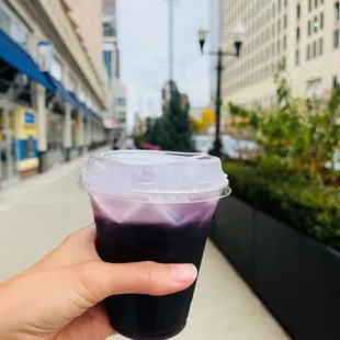 Ma Wei ube milk tea