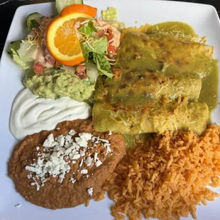 Enchiladas Suizas Verdes