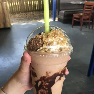 Ferrero Rocher Frappe