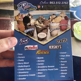 Frappe Menu