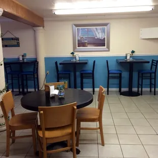 So much seating.