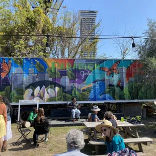 sunday plant sale with live music