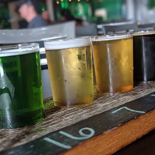 Nutty Blonde, paradigm Shift Lager, Little Big City, Hall N Oats