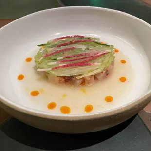 Hamachi Crudo