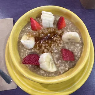 Steel cut oatmeal