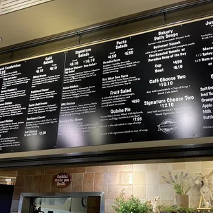 More menu