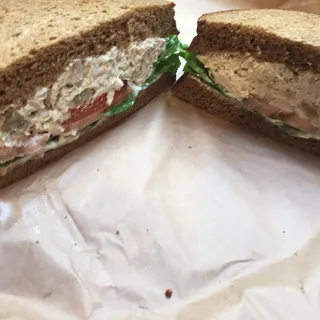 Chicken Walnut Salad Sandwich