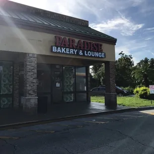 At the end of Southchase shopping center next to the Shell gas station.  Across the street from the Walmart neighborhood store.