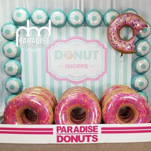 Custom Box of Donuts for fun photos