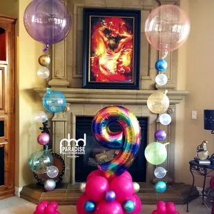 Bubble Strands &amp; Number arrangement