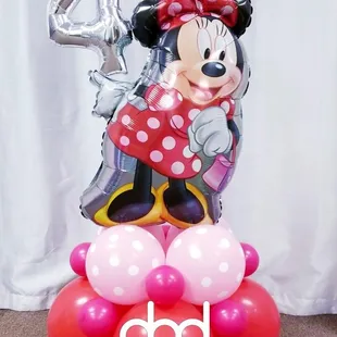 Cute Minnie Birthday arrangement