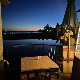 View from our table