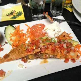 Paradise Beach Quesadilla