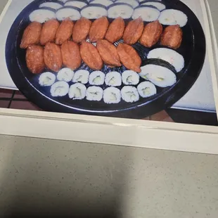sushi and sashimi