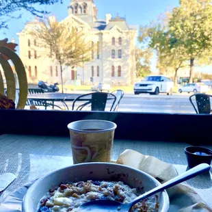 Breakfast with a view!