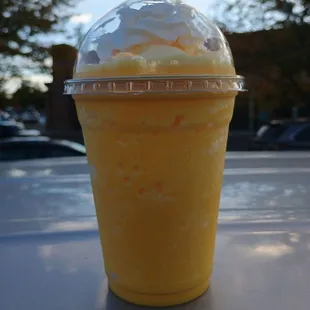 Mango milkshake no boba