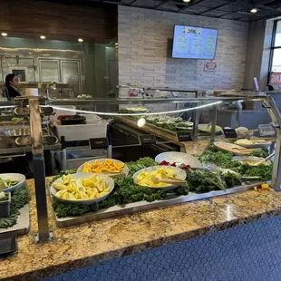 salads, interior