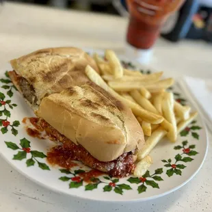 Meatball Parmigiana Sub!