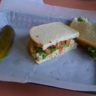 Dijon Chicken Salad Sandwich from Paradise Cafe
