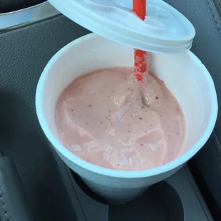 Pom power shake smoothie. Best I&apos;ve ever tasted