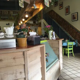 interior, sushi and sashimi
