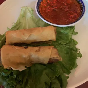 Vietnamese egg rolls!