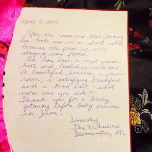 Paradise Inn - Guest's Comment ....