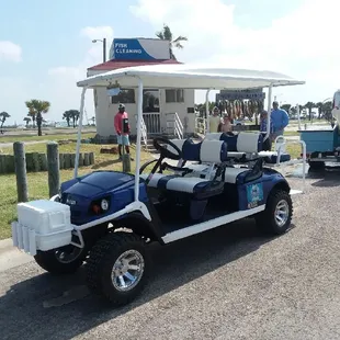 our new fishing cart!