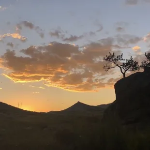Sunset at Paradise Cove. If you happen to leave after dark. Be sure to be on the outlook for lots and lots of wildlife on the roads!