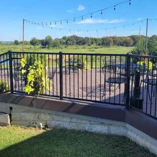 Outside sitting area