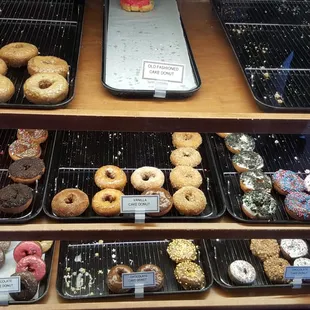 Donut selection at 10am