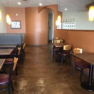 Great seating options