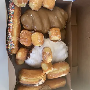 Assortment of donuts