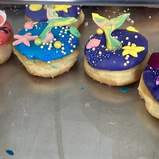 Mermaid donuts