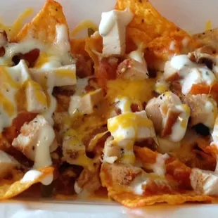 Smoked Chicken Nachos