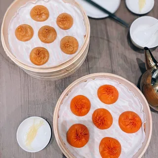 A8. BBQ Pulled Pork Xiao Long Bao