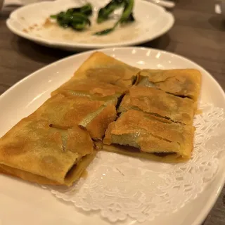 H1. Pan-Fried Red Bean Pancake