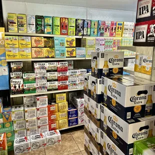 Inside of the beer cave