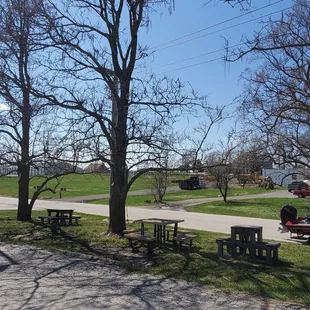 Outside seating