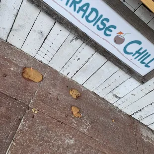 outside