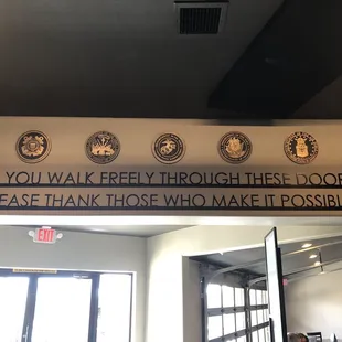 Salute to our men and women who serve and have served