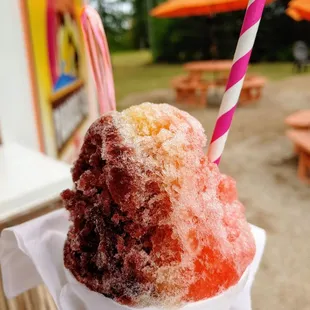 Black raspberry, pineapple &amp; watermelon