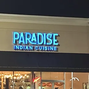 This is the view from outside