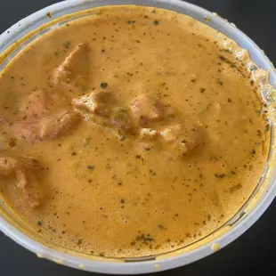 Butter chicken - spicy - so good!