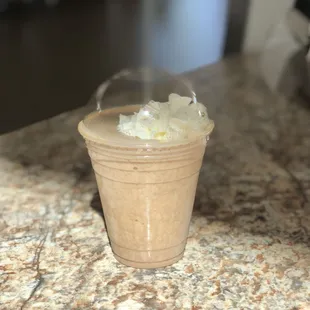 Small mocha granita