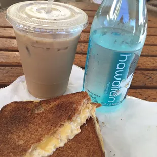 Iced Thai &amp; tuna melt... Mmmmm!