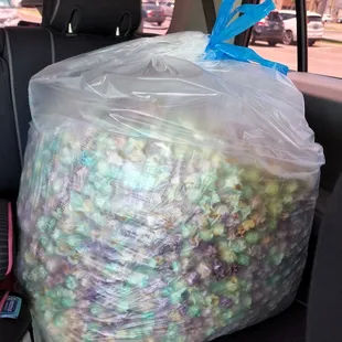 Jumbo Bag of Purple &amp; Blue Kettle Popcorn